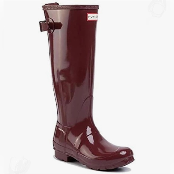 Hunter Shoes Hunter Original Back Adjustable Rain Boots Rumbling